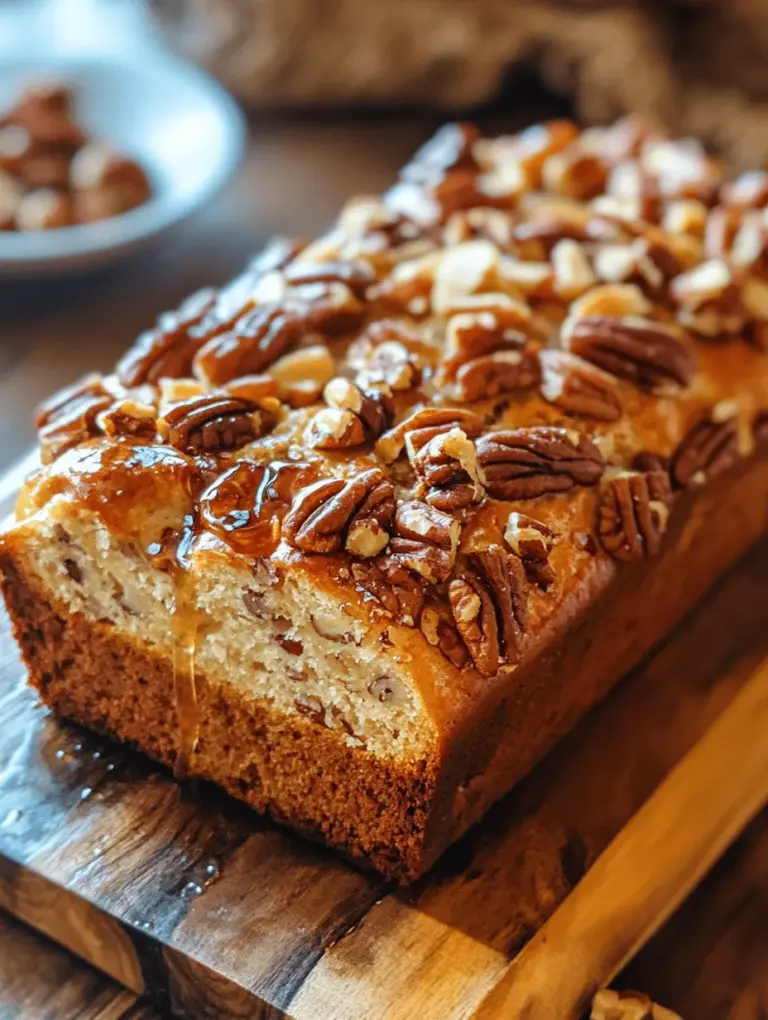 Explore the irresistible charm of Southern baking with our Sweet Alabama Pecan Bread recipe. This delightful treat combines the rich flavors of pecans, brown sugar, and warm spices, making it a perfect addition to any breakfast table or dessert spread. Many Southern households cherish this recipe, often passed down through generations, as it embodies the essence of comfort food. Whether you enjoy it plain, with a pat of butter, or topped with cream cheese, this moist, flavorful bread is sure to impress family and friends.