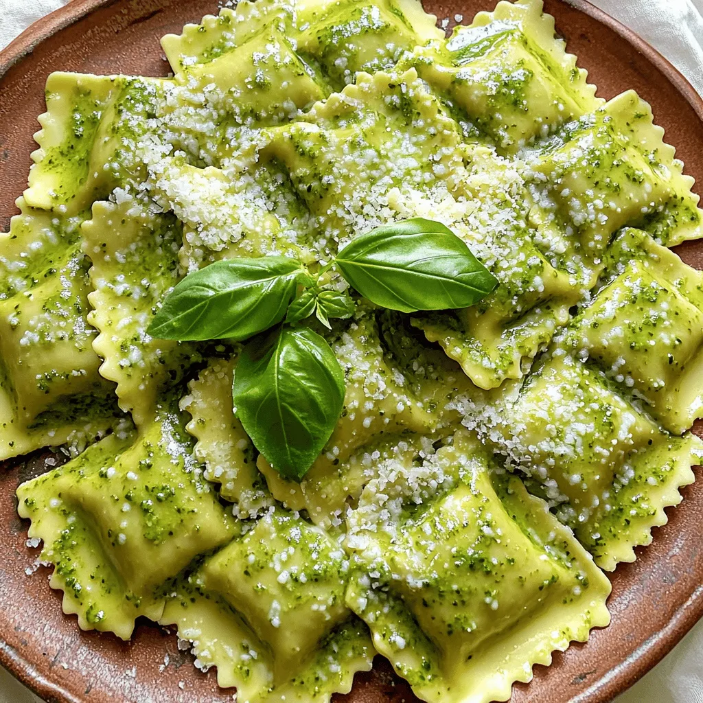 Crafting the Perfect Creamy Basil Pesto Ravioli Sauce: A Culinary Delight