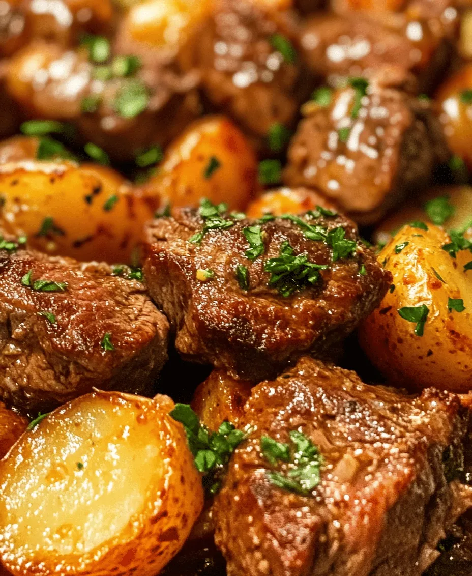 If you’re on the hunt for a hearty meal that combines rich flavors with minimal effort, look no further than the Slow Cooker Garlic Butter Beef Bites & Potatoes. This dish effortlessly brings together tender beef bites, creamy potatoes, and aromatic garlic, making it a go-to recipe for any occasion, whether it's a cozy family dinner or a gathering with friends. The magic of this dish lies not only in its taste but also in the method of slow cooking, which allows all the ingredients to meld together beautifully, enhancing every bite.