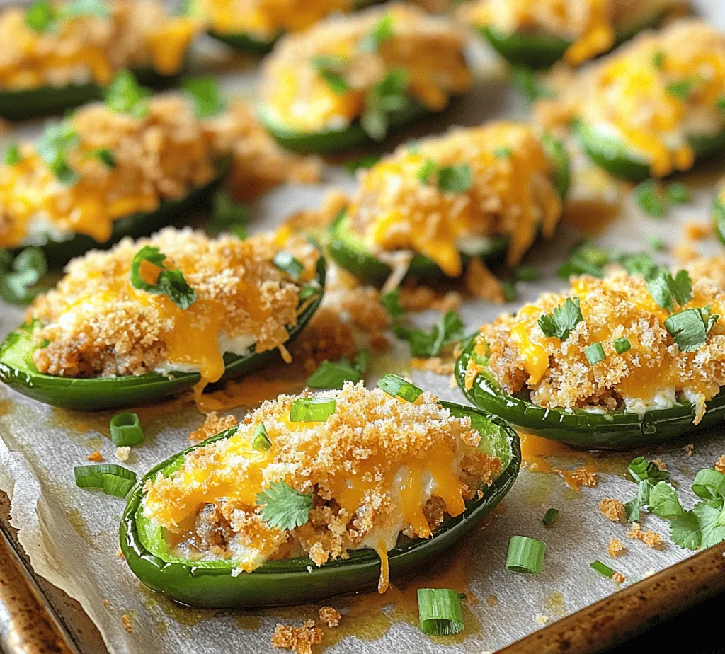 In the vibrant world of spicy appetizers, few dishes can match the crowd-pleasing allure of stuffed jalapeños. These bite-sized wonders are not only a favorite at gatherings and parties but also make for a comforting snack at home. What makes them truly special is the delightful combination of flavors that come together in each bite. The heat from fresh jalapeños, the savory richness of spicy Italian sausage, and the creamy texture of cheese create a symphony of taste that excites the palate.