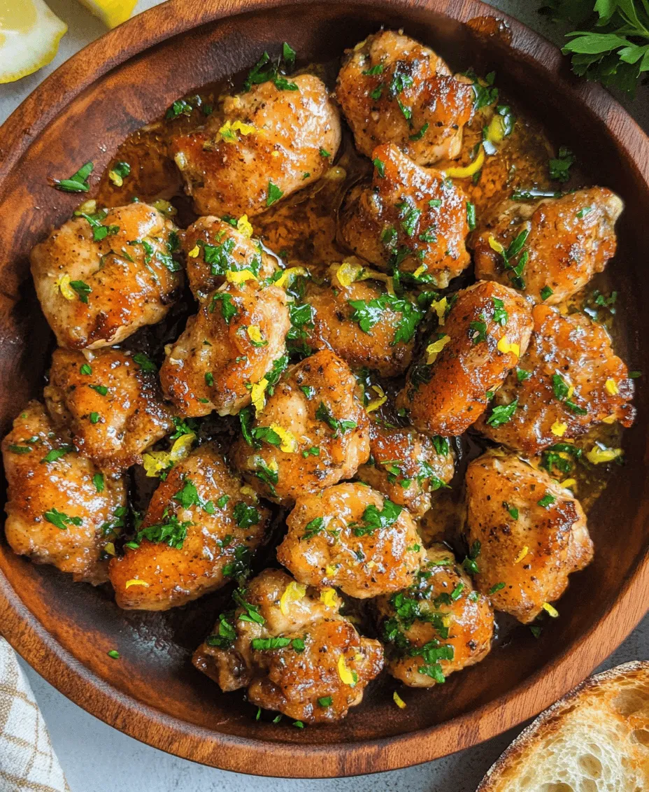 To create the perfect Garlic Butter Chicken Bites, it’s essential to understand the role of each ingredient in the dish. Let's break down the key components that come together to make this recipe a standout.