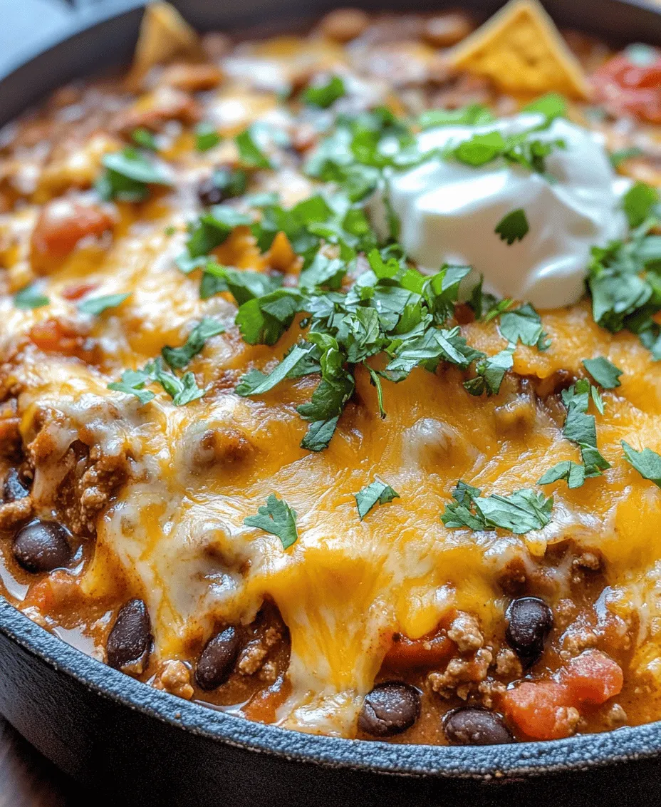 Cheesy Enchilada Chili is a delightful fusion dish that combines the best elements of two beloved Mexican-inspired classics: enchiladas and chili. While traditional chili typically features a rich, meaty, and slightly spicy broth filled with beans and vegetables, enchiladas are known for their rolled tortillas filled with various ingredients, smothered in savory sauces. By merging these two recipes, Cheesy Enchilada Chili captures the essence of enchiladas, including the signature flavors and textures, all while maintaining the comforting heartiness of chili.