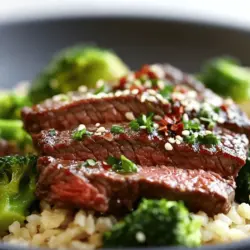 In the realm of quick and nutritious meals, Healthy Stovetop Beef and Broccoli Delight stands out as a crowd-pleaser that satisfies both the palate and the body. This dish features tender, flavorful flank steak paired with vibrant green broccoli, creating a colorful medley that is as appealing to the eyes as it is to the taste buds. With its combination of protein, fiber, and essential nutrients, it's no wonder that beef and broccoli has become a staple in many households.