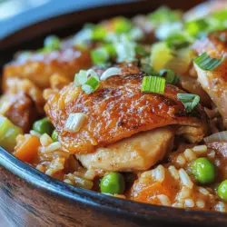 In this article, we will explore the delightful world of Southern cuisine through a comforting and flavorful dish: Slow Cooker Chicken Jambalaya Delight. This one-pot meal combines tender chicken, savory sausage, and a medley of vegetables, all simmered to perfection in a rich, seasoned broth. Perfect for busy weeknights or casual gatherings, this recipe is not only easy to prepare but also packed with bold flavors that will transport you straight to the heart of Louisiana. Join us as we break down everything you need to know about making this delicious dish, from ingredients and preparation to serving suggestions and nutritional insights.