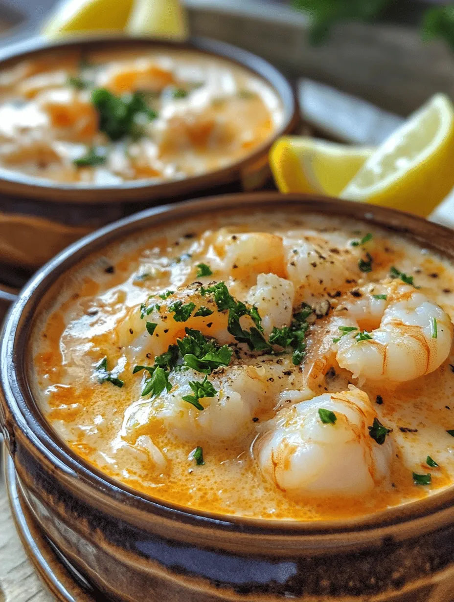 Exquisite Rich Crab and Shrimp Bisque: A Culinary Delight