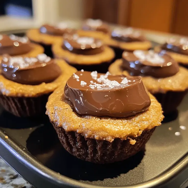 Imagine sinking your teeth into a warm, gooey cookie cup, the rich taste of chocolate melding seamlessly with the creamy, nutty flavor of peanut butter. Chocolate Peanut Butter Cookie Cups are a delightful treat that embodies the perfect balance between two beloved flavors. This recipe not only tantalizes the taste buds but also offers an easy and enjoyable baking experience that even novice bakers can master. Whether you’re preparing a sweet surprise for a special occasion or simply craving a comforting dessert, these cookie cups are sure to satisfy.