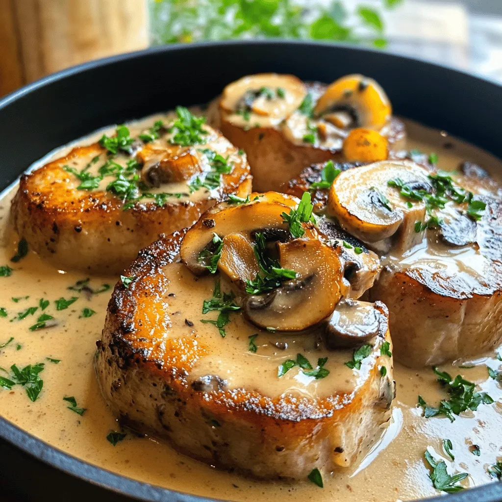 In the realm of comfort foods, few dishes resonate as deeply as a hearty serving of Cream of Mushroom Soup Pork Chops. This recipe effortlessly combines tender, juicy pork chops with a rich, savory mushroom sauce that envelops each bite in flavor. Perfect for family dinners or a cozy evening at home, this dish showcases the versatility of mushrooms and the satisfying qualities of well-cooked pork. Whether you're a seasoned chef or a novice cook, this recipe offers a straightforward yet delicious way to create a meal that everyone will love.