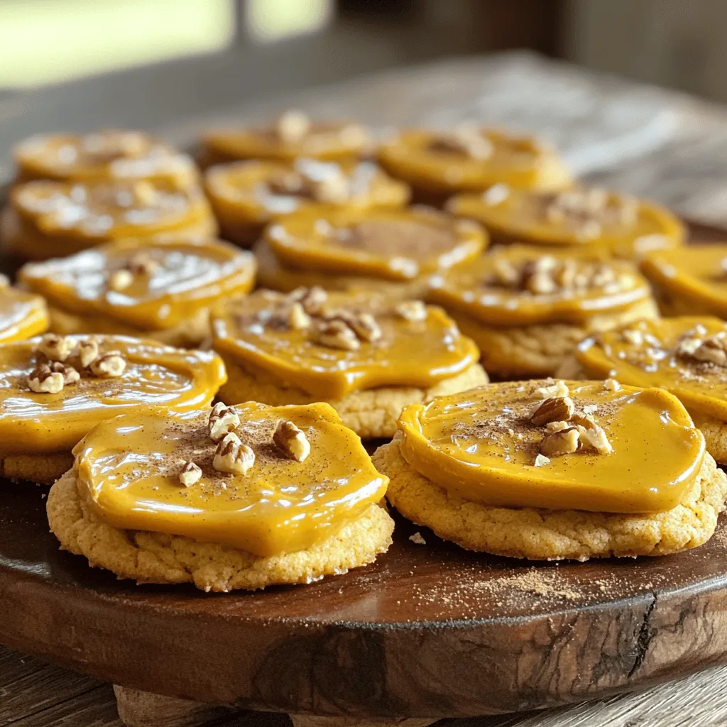 Pumpkin Bliss Cookies with Brown Butter Frosting: A Seasonal Delight