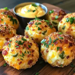 Imagine biting into a perfectly crispy ball, only to discover a warm, creamy center bursting with flavor. That’s the magic of Bacon Jalapeño Popper Cheese Balls. This delightful appetizer brings together a symphony of textures and tastes that will leave your taste buds dancing. The combination of creamy cheese, smoky bacon, and spicy jalapeños creates an irresistible snack that is perfect for any occasion. Whether you're hosting a game day party, a casual get-together, or simply indulging in a late-night snack, these cheese balls are sure to be a hit.