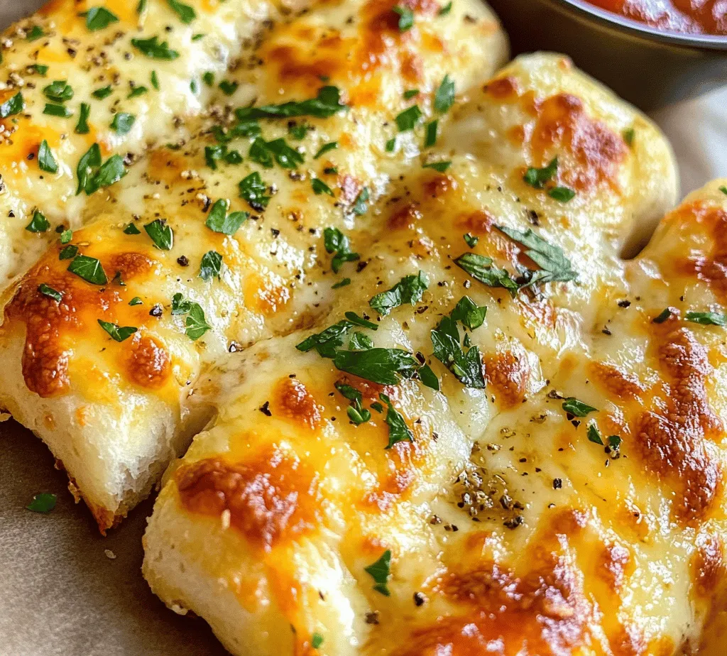 The irresistible allure of cheesy garlic breadsticks is a timeless classic that never goes out of style. Perfectly baked, golden brown, and overflowing with melted cheese, these Ultimate Copycat Cheesy Garlic Breadsticks are a delightful addition to any meal or a scrumptious snack on their own. Whether served alongside a piping hot pizza, a fresh garden salad, or enjoyed on their own, these breadsticks bring comfort and joy to dinner tables, parties, and late-night cravings alike.