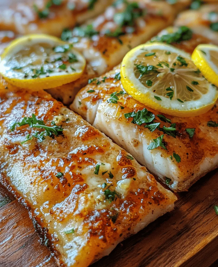 In the culinary world, few combinations are as delightful as the pairing of fresh fish with a zesty lemon butter sauce. This Lemon Butter Fish Fillet recipe is not just a feast for the taste buds but also a quick and healthy meal option for busy weeknights or special occasions. Featuring flaky, tender fish fillets enveloped in a rich, buttery sauce infused with the freshness of lemon and herbs, this dish is sure to impress anyone at the table. Whether you’re a novice cook or a seasoned chef, you will find that this recipe is both simple and rewarding.