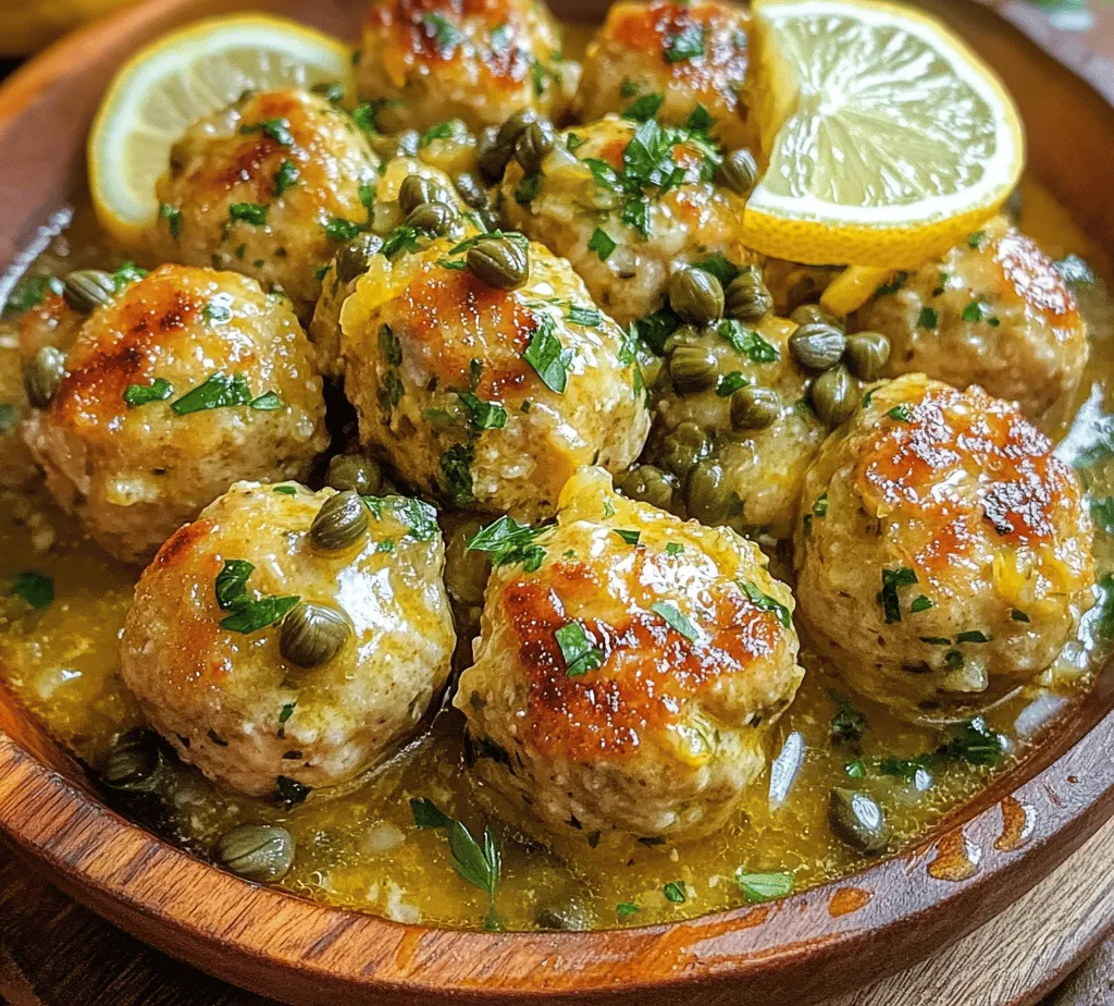 In the realm of comforting yet vibrant dishes, Zesty Chicken Piccata Meatballs stand out as a delightful fusion of flavors. This innovative take on the classic chicken piccata transforms traditional elements into bite-sized meatballs that are not only easy to prepare but also bursting with freshness and zest. Infused with the iconic flavors of Italian cuisine—lemon, garlic, and capers—these meatballs are a refreshing twist that brings a new life to your dinner table.