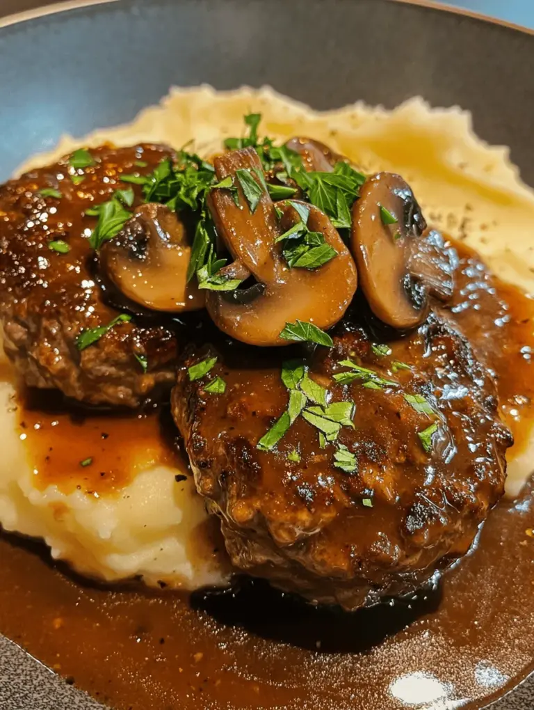 The history of Salisbury steak dates back to the 1800s and is attributed to Dr. James H. Salisbury, an American physician and nutritionist. Dr. Salisbury believed that a meat-based diet could cure various ailments, and he promoted the consumption of finely minced beef as a health remedy. As a result, he developed a recipe that featured seasoned ground beef patties, which were often served with gravy. This dish quickly gained popularity in American cuisine and began to appear on dinner tables across the nation.