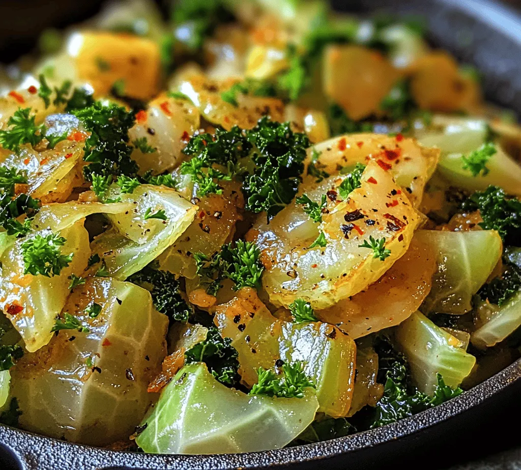 In the culinary world, simple yet flavorful side dishes can transform an ordinary meal into something extraordinary. A well-prepared vegetable dish not only complements the main course but also enhances the overall dining experience with its vibrant colors and tantalizing aromas. One such dish that epitomizes this concept is the Garlic Sautéed Cabbage Kale Skillet. This dish is a perfect example of how leafy greens can take center stage on your dinner plate, delivering both nutrition and flavor in a matter of minutes.