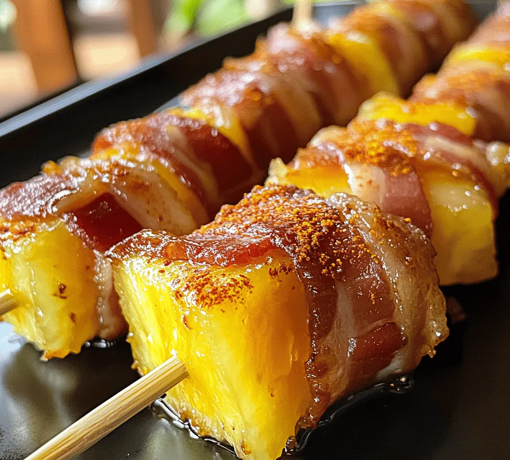 Bacon-wrapped appetizers have a special place in the hearts of food lovers everywhere. These delectable bites combine the rich, smoky flavor of bacon with a variety of ingredients to create mouth-watering snacks that are perfect for any occasion. Among these beloved treats, the bacon-wrapped pineapple delight stands out as a unique combination of sweet and savory. The juicy, tangy taste of fresh pineapple beautifully contrasts with the salty, crispy goodness of bacon. This recipe offers a delicious play on flavors, making it an instant crowd-pleaser at parties, gatherings, and casual snacking events.