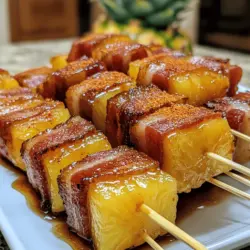 Bacon-wrapped appetizers have a special place in the hearts of food lovers everywhere. These delectable bites combine the rich, smoky flavor of bacon with a variety of ingredients to create mouth-watering snacks that are perfect for any occasion. Among these beloved treats, the bacon-wrapped pineapple delight stands out as a unique combination of sweet and savory. The juicy, tangy taste of fresh pineapple beautifully contrasts with the salty, crispy goodness of bacon. This recipe offers a delicious play on flavors, making it an instant crowd-pleaser at parties, gatherings, and casual snacking events.