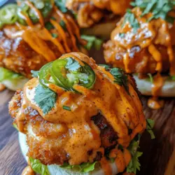 If you’re looking for a dish that combines crispy fried chicken with zesty flavors, look no further than Bang Bang Chicken Sliders. This delightful fusion dish has taken the culinary world by storm, captivating the hearts and taste buds of food enthusiasts everywhere. Perfect for gatherings, game day, or even a cozy night in, these sliders are not only delicious but also incredibly versatile. They can accommodate a variety of tastes, making them a fantastic addition to any menu.