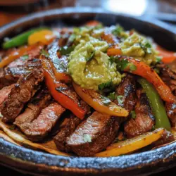 To create authentic sizzling steak fajitas, it is essential to understand the key ingredients that contribute to their delightful flavor and texture. Each component plays a crucial role in ensuring that your fajitas are not only delicious but also visually appealing.