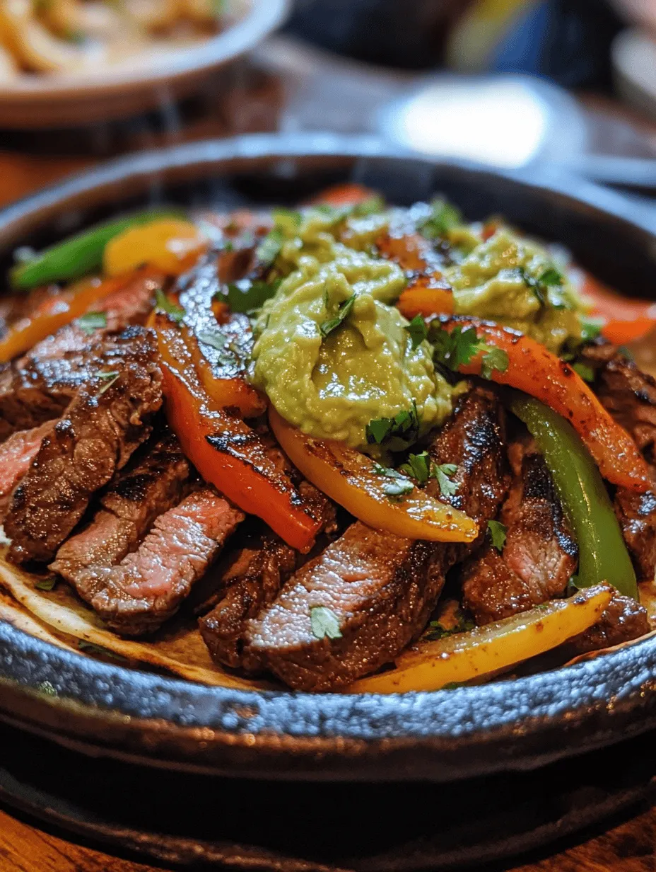 To create authentic sizzling steak fajitas, it is essential to understand the key ingredients that contribute to their delightful flavor and texture. Each component plays a crucial role in ensuring that your fajitas are not only delicious but also visually appealing.