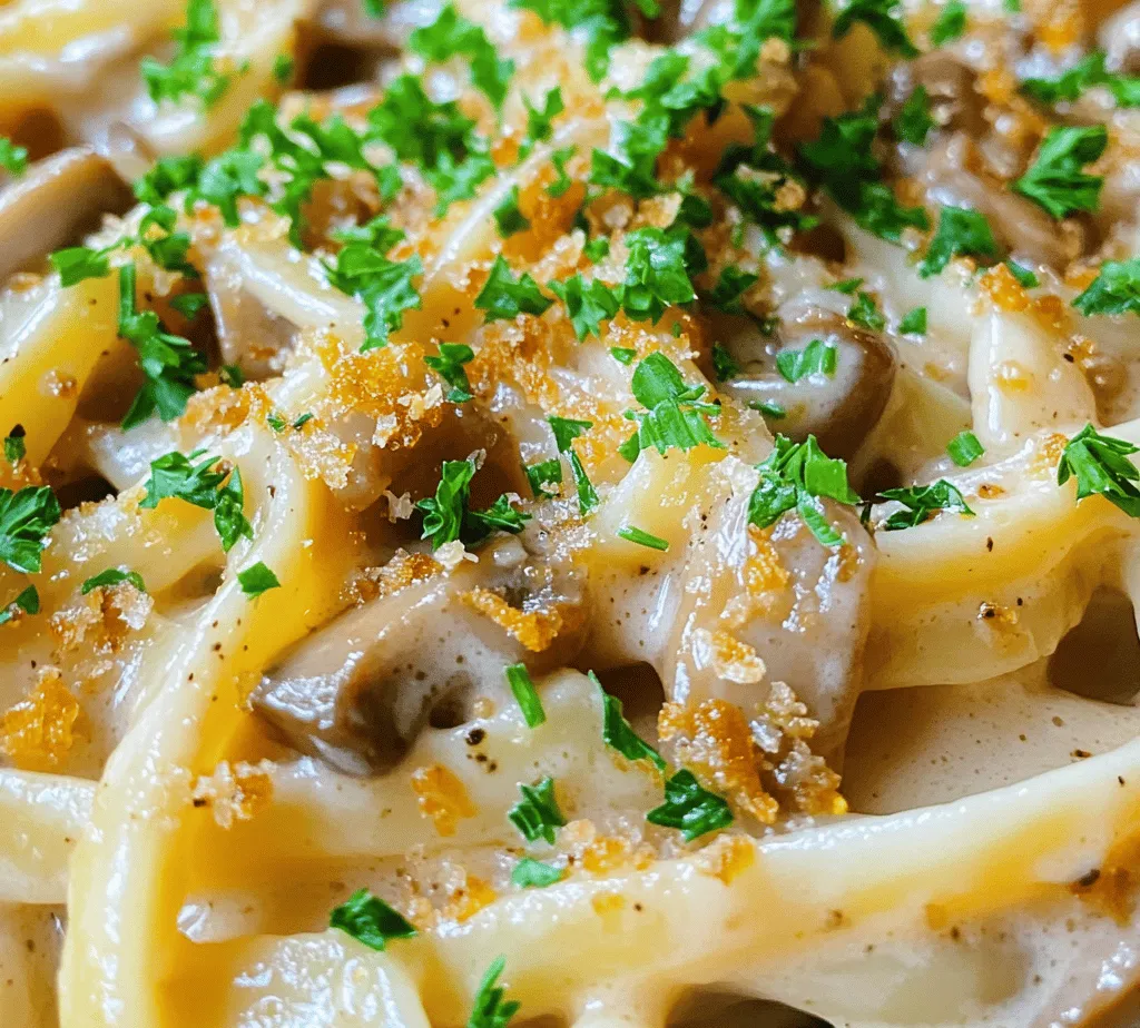 If you're searching for a dish that combines comfort, elegance, and incredible flavor, look no further than Creamy Mushroom Pasta Delight. This recipe is a celebration of rich, earthy flavors, featuring a luscious creamy sauce that envelops your choice of pasta, creating a meal that is both satisfying and indulgent. Whether you're preparing a weeknight dinner or hosting friends for a special occasion, this dish is sure to impress.