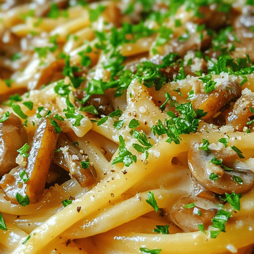 If you're searching for a dish that combines comfort, elegance, and incredible flavor, look no further than Creamy Mushroom Pasta Delight. This recipe is a celebration of rich, earthy flavors, featuring a luscious creamy sauce that envelops your choice of pasta, creating a meal that is both satisfying and indulgent. Whether you're preparing a weeknight dinner or hosting friends for a special occasion, this dish is sure to impress.