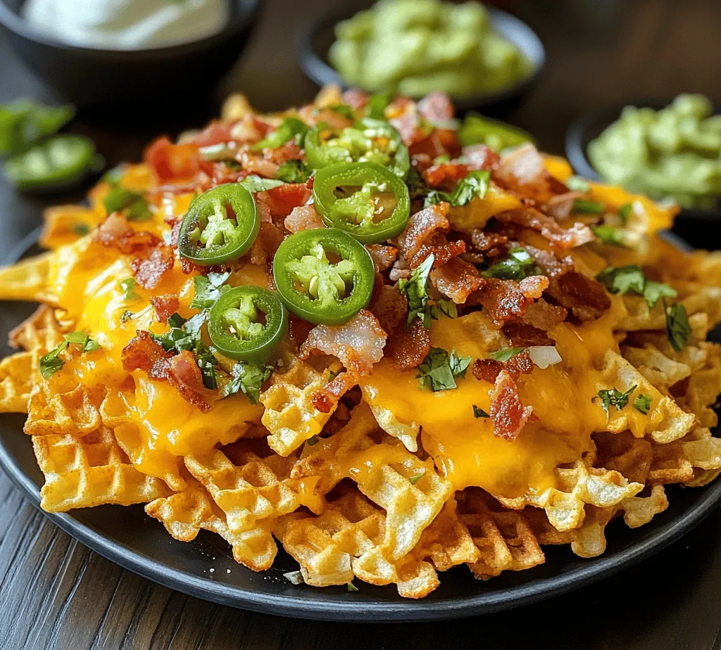 In the realm of comfort food, few dishes can rival the excitement and flavor of nachos. The traditional version, with its crispy tortilla chips piled high with an array of toppings, has long been a beloved choice for gatherings, movie nights, and casual snacking. But what if you could elevate this classic dish into something even more indulgent? Imagine that classic nacho experience reimagined with crispy waffle fries as the base, topped with melted cheese, crumbled bacon, and an assortment of fresh toppings. Enter Waffle Fry Nachos — a creation that not only delivers a delightful crunch but also serves as a canvas for your favorite flavors.