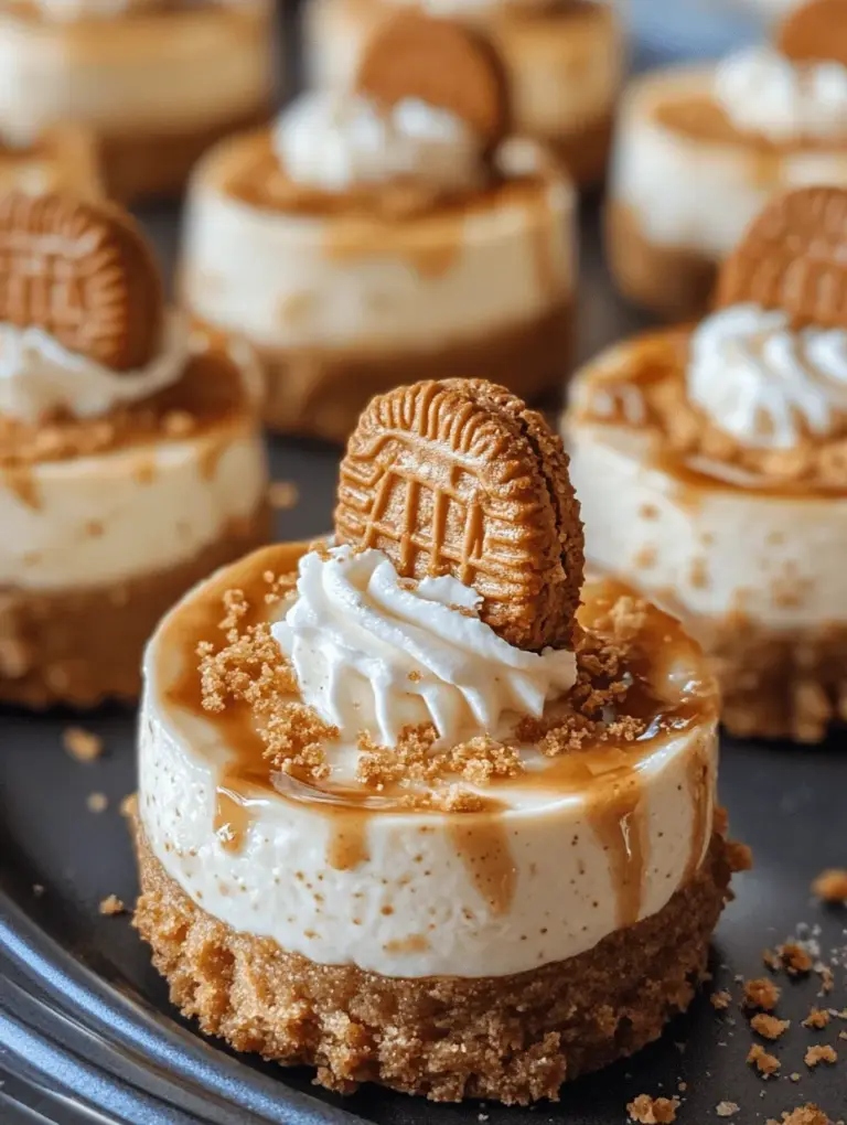 Mini cheesecakes have taken the dessert world by storm, quickly becoming a favorite for both home bakers and dessert enthusiasts alike. Their individual portions make them perfect for gatherings, parties, and intimate dinners, allowing guests to indulge without the guilt of slicing into a large cake. Among the plethora of flavor options, Biscoff Bliss Mini Cheesecakes stand out with their unique ingredient profile that transforms a classic dessert into something truly extraordinary.