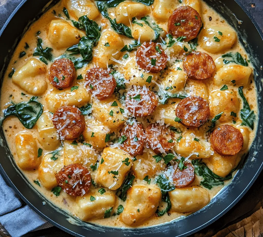 If you’re looking for a dish that perfectly marries rich, savory flavors with a creamy texture, look no further than creamy chorizo gnocchi. This delectable recipe combines the delightful chewiness of potato gnocchi with the robust taste of chorizo, all enveloped in a velvety sauce that’s sure to please your palate. The allure of this dish lies not only in its enticing flavor profile but also in its rapid preparation time, making it an ideal choice for busy weeknights when you crave something comforting yet easy to whip up.