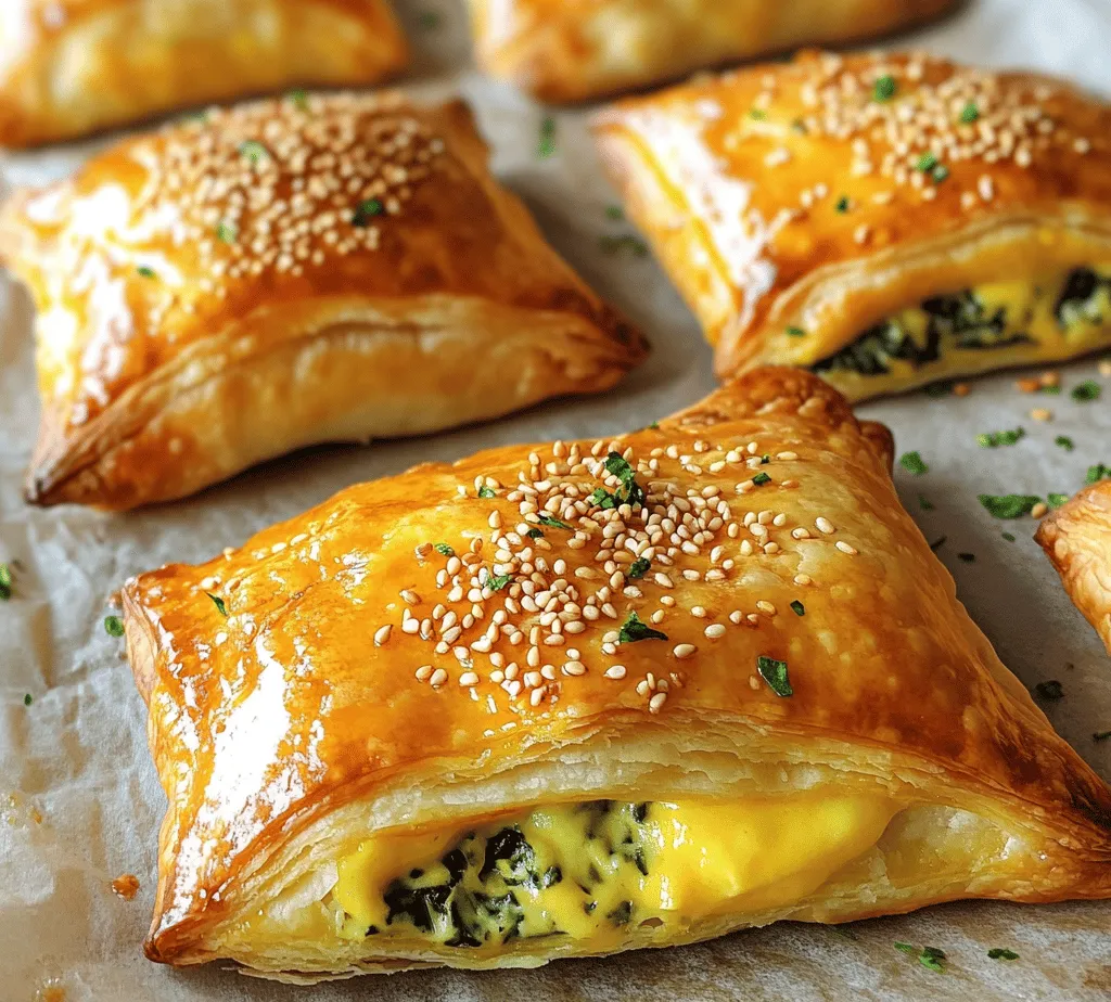 To create the perfect cheese and spinach stuffed pastries, it’s essential to understand the role of each ingredient. Let's break down the main components: