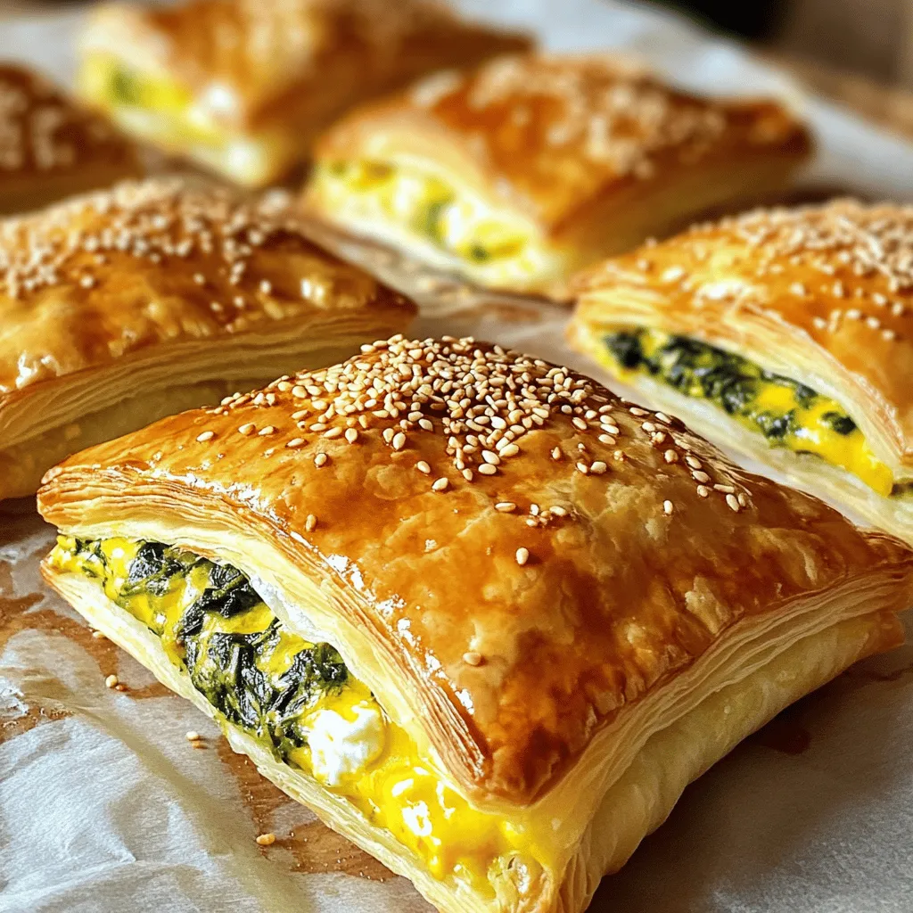 To create the perfect cheese and spinach stuffed pastries, it’s essential to understand the role of each ingredient. Let's break down the main components: