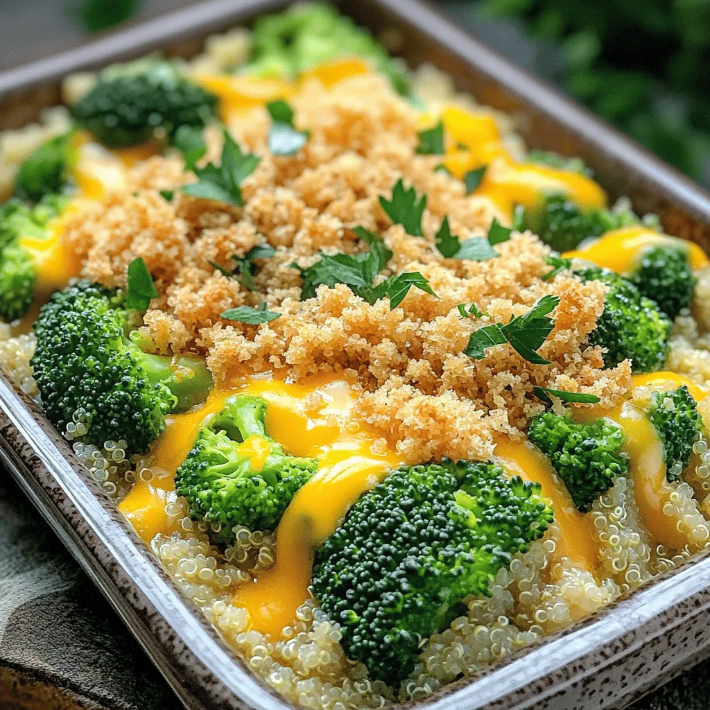 Cheesy Broccoli Bliss Casserole: A Comfort Food Classic