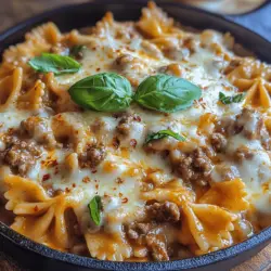 If you're in search of a dish that combines comfort, flavor, and simplicity, look no further than creamy beef and bowtie pasta. This delightful recipe showcases the rich and velvety textures of a creamy sauce paired with tender pieces of ground beef, all enveloped in the charming shape of bowtie pasta. Not only does it deliver on taste, but it also comes together quickly, making it an ideal choice for busy weeknight dinners.