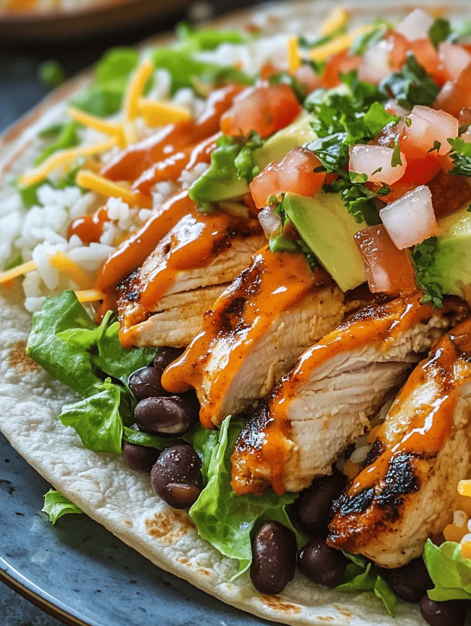 Are you on the hunt for a satisfying meal that’s packed with flavor and can be made in under an hour? Look no further than the Delicious Chipotle Ranch Grilled Chicken Burrito! This dish is a wonderful fusion of marinated grilled chicken, zesty chipotle ranch sauce, and a medley of fresh ingredients that come together to create a delightful burrito experience. Perfect for a quick lunch or a casual dinner with friends, this recipe is sure to impress both family and guests alike.