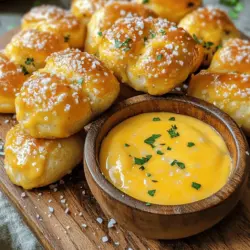 Pretzel bites have emerged as one of the most beloved snacks around the globe, captivating taste buds with their chewy texture and delightful flavor. These bite-sized morsels are perfect for sharing at gatherings, enjoyed as a savory appetizer, or simply savored during a cozy movie night at home. When you combine the traditional soft pretzel with the rich, gooey goodness of cheddar cheese, you create a snack that is simply irresistible.