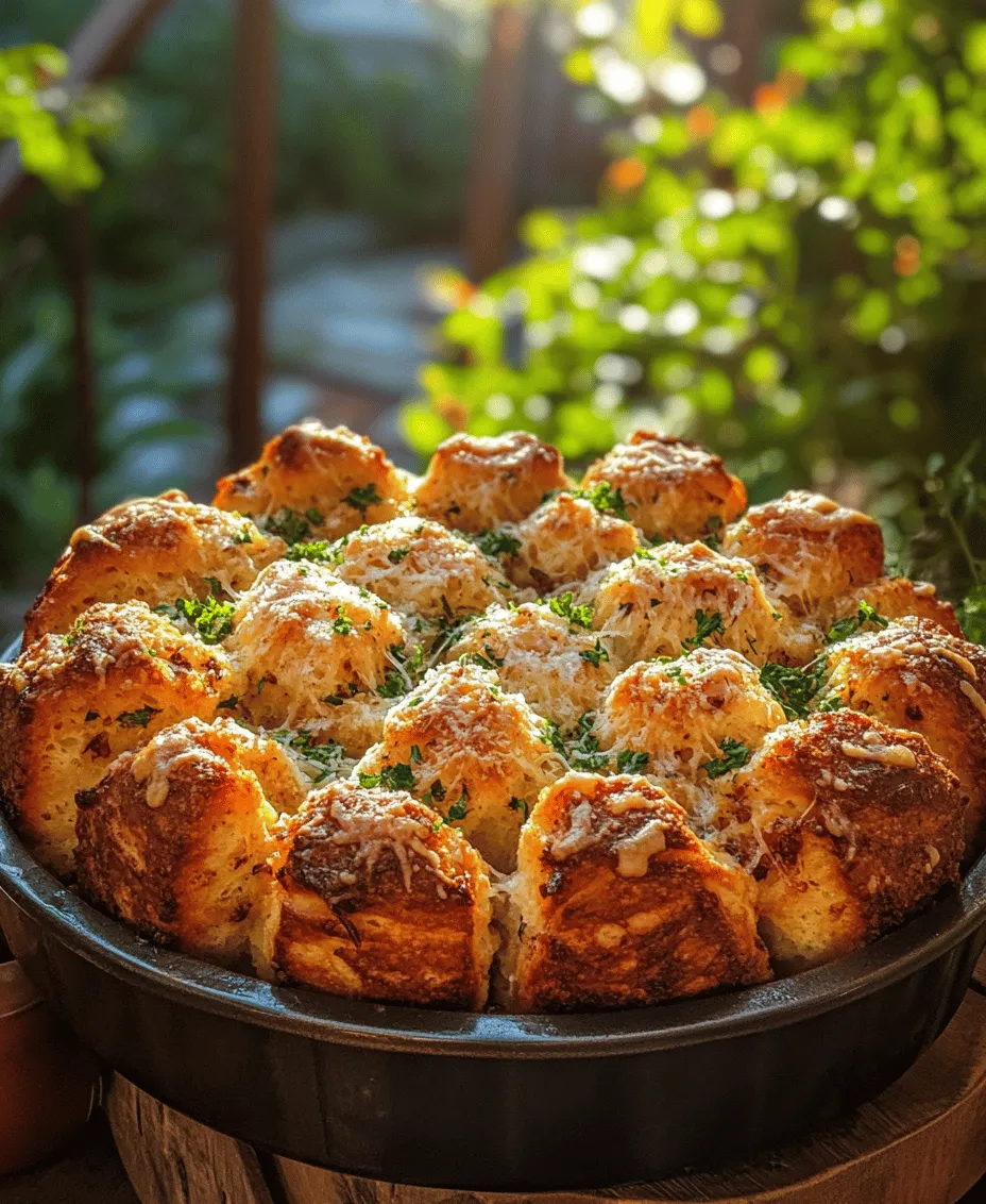 Monkey bread has become a beloved staple in many households, known for its warm, pull-apart texture and shareable nature. This delightful dish is perfect for gatherings, making it a popular choice for parties, family dinners, and casual get-togethers. Traditionally sweet, monkey bread is composed of dough balls rolled in cinnamon sugar, but in this recipe, we introduce a savory variation that will tantalize your taste buds: Garlic Parmesan Monkey Bread.