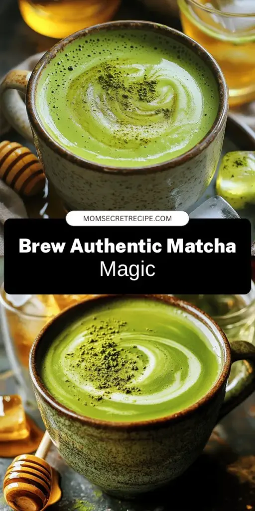 Discover the art of brewing authentic Japanese matcha green tea with our comprehensive guide! From sifting the powder to whisking it into a frothy delight, learn how to prepare matcha that honors its rich cultural heritage. Uncover the health benefits of this superfood, including boosting metabolism and enhancing mental clarity. Ready to elevate your tea experience? Click through now for delicious recipes and tips on making the perfect cup of matcha green tea at home!