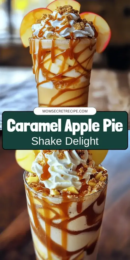 Indulge in a delicious twist on a classic with our Caramel Apple Pie Milkshake! This creamy dessert blends the delightful flavors of apple pie with rich vanilla ice cream and a drizzle of caramel, creating the perfect treat for any occasion. From summer barbecues to cozy fall nights, your taste buds will thank you. Click through to explore the full recipe and learn how to make this mouthwatering milkshake at home today!