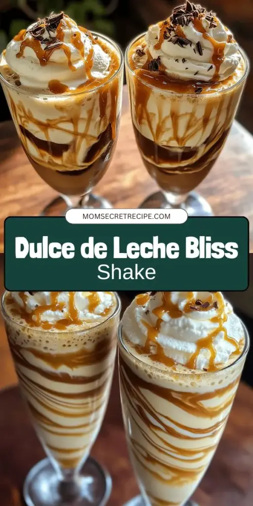 Satisfy your sweet cravings with a Dulce de Leche Coffee Milkshake! This creamy, indulgent treat combines rich coffee and luscious dulce de leche for a delightful flavor experience. Perfect for any occasion, it's easy to make and customize to your taste. Enjoy it as a midday pick-me-up or a decadent dessert after dinner. Click through to discover the step-by-step recipe and indulge in this delicious milkshake today!