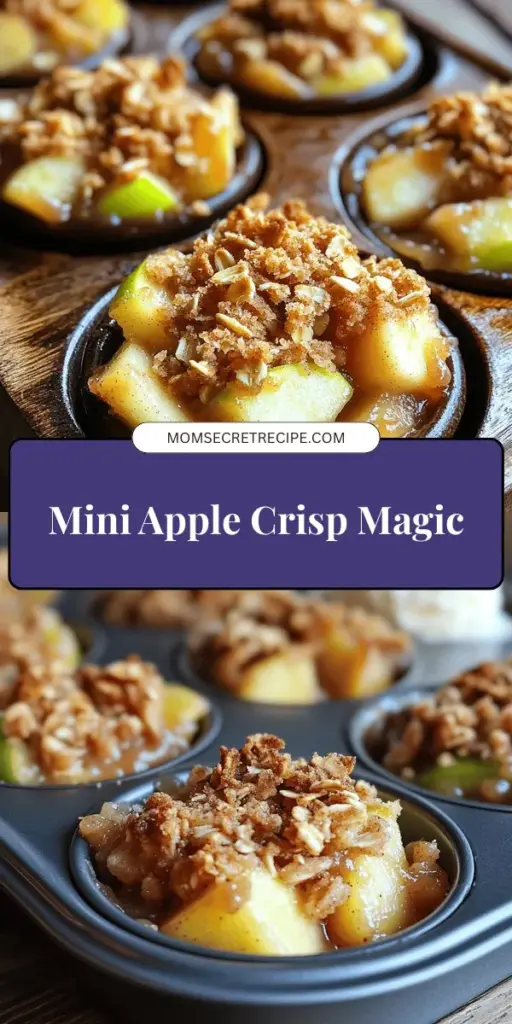 Satisfy your sweet tooth with Mini Apple Crisp Bites, a delightful twist on a classic dessert! These bite-sized treats pack all the comforting flavors of traditional apple crisp into a poppable form, perfect for any occasion. Made with fresh apples, warm cinnamon, and a crunchy topping, they’re a crowd-pleaser. Dive into this step-by-step guide to create these delicious bites and impress your friends and family. Click to explore the recipe now!