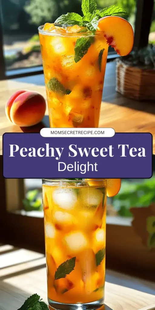 Quench your thirst with the ultimate Southern sweet peach tea recipe! This refreshing drink combines ripe peaches with classic sweet tea for a delightful summer treat that’s perfect for barbecues and family gatherings. Learn how to brew the perfect blend, adjust the sweetness, and even explore fun variations. Don’t miss out on creating this tasty tradition in your own home. Click to explore the recipe and impress your friends with this Southern delight!