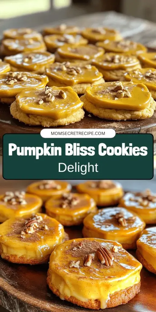 Indulge in the flavors of autumn with Pumpkin Bliss Cookies topped with rich Brown Butter Frosting. This delightful recipe features soft, spiced cookies bursting with pumpkin goodness, perfectly complemented by a nutty frosting. Learn how to create these irresistible treats that capture the essence of fall in every bite. Click to explore the full recipe and surprise your family and friends with this seasonal delight!