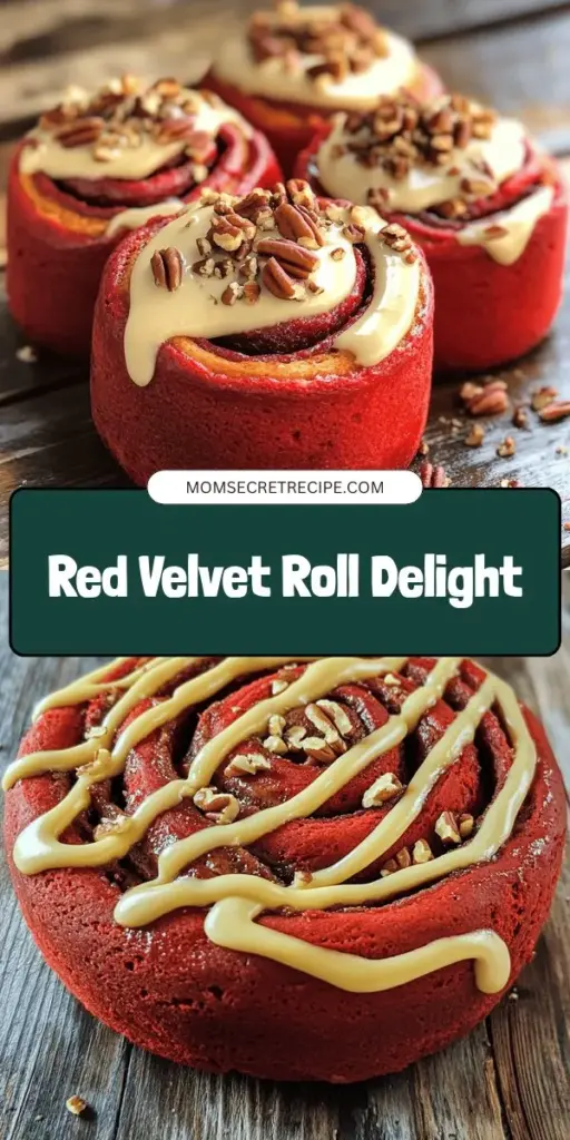 Indulge your taste buds with these irresistible Red Velvet Cinnamon Rolls topped with a creamy drizzle. This delightful twist on a classic treat combines the rich flavor of red velvet with sweet cinnamon, perfect for any occasion. Discover the joy of baking as you create soft, fluffy rolls that not only look stunning but also taste divine. Click through to explore the full recipe and bring this delicious dessert to your kitchen today!