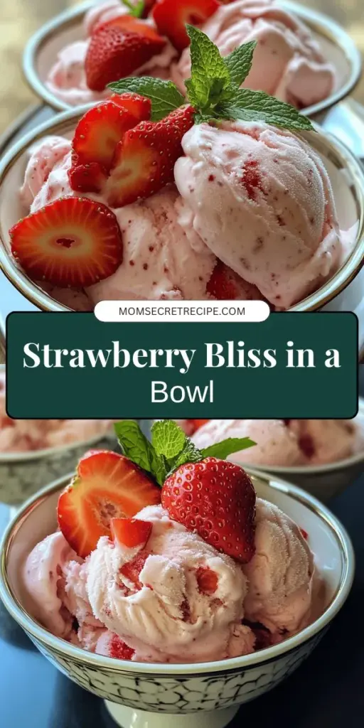 Beat the heat with our refreshing Strawberry Bliss Frozen Yogurt recipe! This guilt-free treat combines fresh strawberries with creamy Greek yogurt, making it a delicious and healthy dessert for any occasion. Easy to prepare and customize, you can enjoy it right at home. Perfect for summer gatherings or a late-night snack, this recipe is sure to impress. Click through to explore the full recipe and discover how to make your own fruity delight!