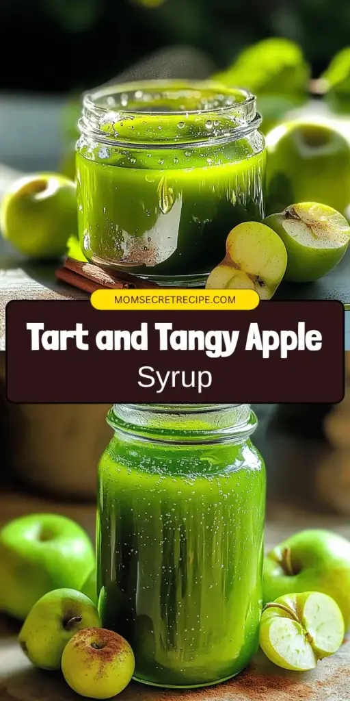 Elevate your culinary game with homemade green apple syrup, a deliciously tart addition that transforms pancakes, cocktails, and desserts into extraordinary delights. Discover the simple step-by-step process to craft this refreshing syrup using fresh green apples, sugar, and a few key ingredients. Perfect for breakfast or as a unique drink mixer, this versatile recipe is a must-try for any kitchen enthusiast. Click through to explore the full recipe and add a burst of flavor to your dishes!