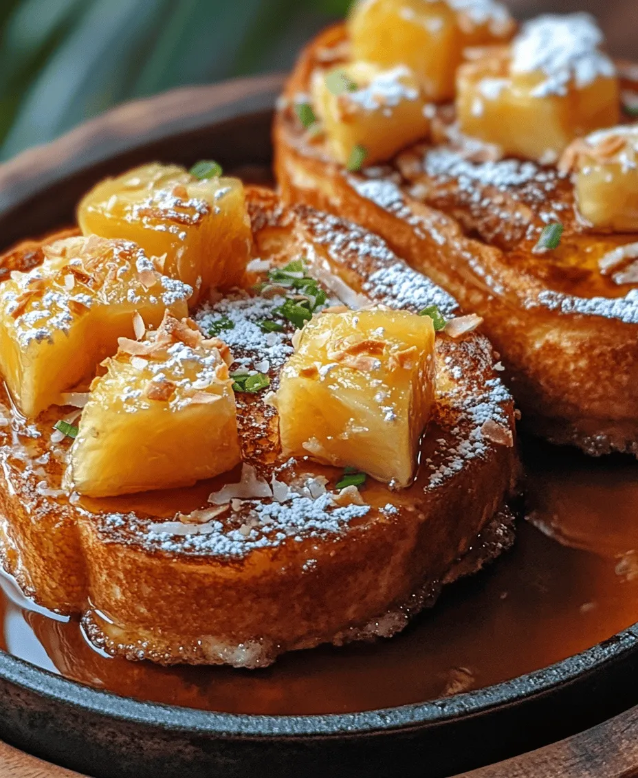 Hawaiian Roll French Toast is a delightful twist on the classic breakfast favorite that adds a tropical flair to your morning routine. Imagine the soft, fluffy texture of sweet Hawaiian rolls transformed into golden, caramelized French toast, perfectly infused with a hint of vanilla and spices. This dish not only tantalizes your taste buds but also elevates your breakfast experience with its unique combination of flavors.