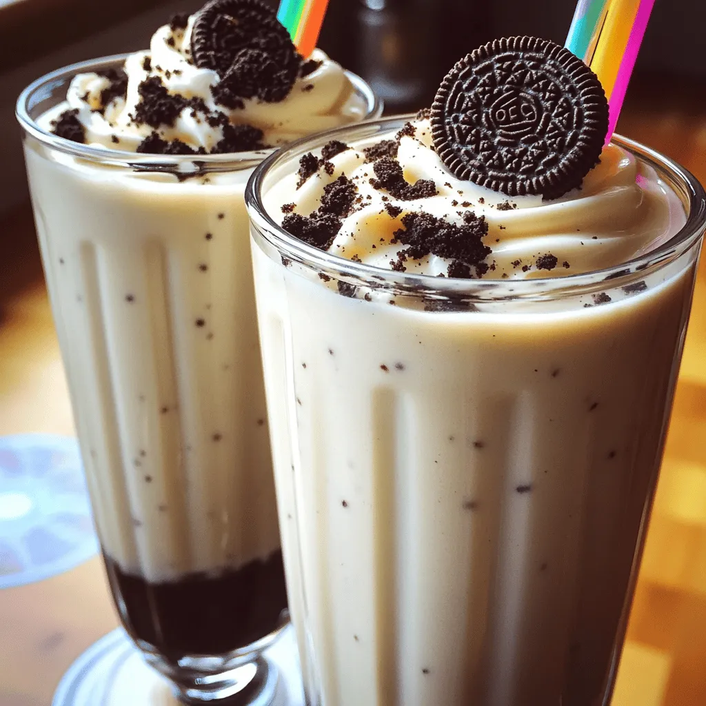 In the realm of sweet indulgences, few desserts evoke the same nostalgic joy as a classic Oreo milkshake. The Oreo Dream Milkshake elevates this timeless treat by seamlessly blending the rich flavors of creamy vanilla ice cream with the delightful crunch of classic Oreo cookies. This milkshake is not only a refreshing choice for a hot summer day but also a perfect way to satisfy any sweet craving. Whether you're hosting a party, celebrating a special occasion, or simply treating yourself, this milkshake is bound to be a hit.