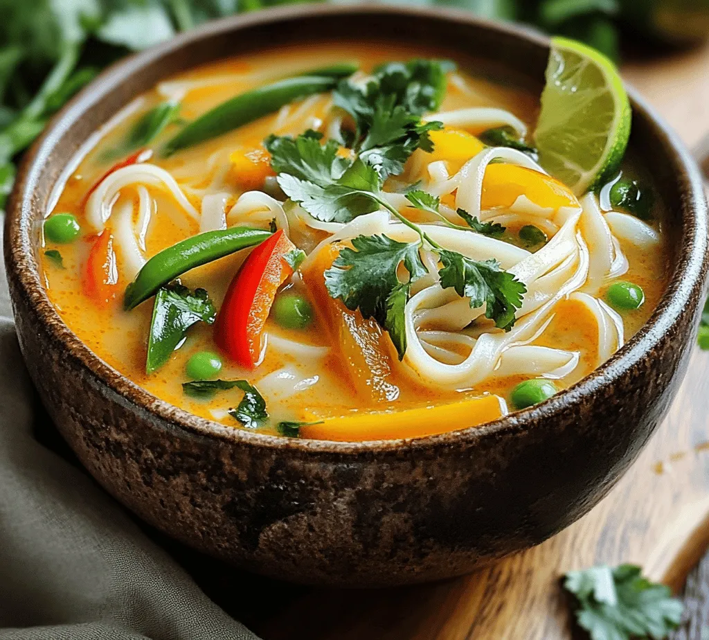 To create a memorable and enticing bowl of Spicy Thai Red Curry Noodle Soup, it’s essential to understand the key ingredients that contribute to its rich flavor profile. Each component plays a significant role in crafting the perfect balance of tastes and textures, and together they transform simple ingredients into a culinary masterpiece.