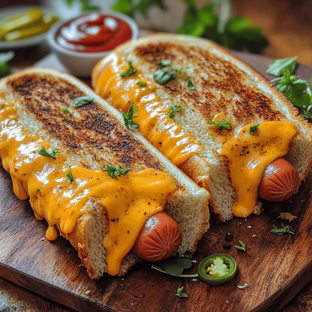 Grilled Cheese Hot Dogs: A Delicious Fusion Recipe