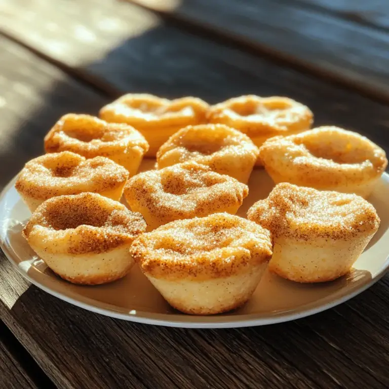 Snickerdoodle Cookie Cups are a delightful twist on the classic snickerdoodle cookie, combining the warm, comforting flavors of cinnamon and sugar with a fun, bite-sized presentation. These delectable treats encapsulate all the nostalgia of traditional snickerdoodles while offering a new way to enjoy them. Whether you’re hosting a holiday gathering, celebrating a birthday, or simply indulging in a sweet afternoon snack, these cookie cups are the perfect addition to any occasion. With their soft and chewy texture, they are sure to become a favorite in your baking repertoire.