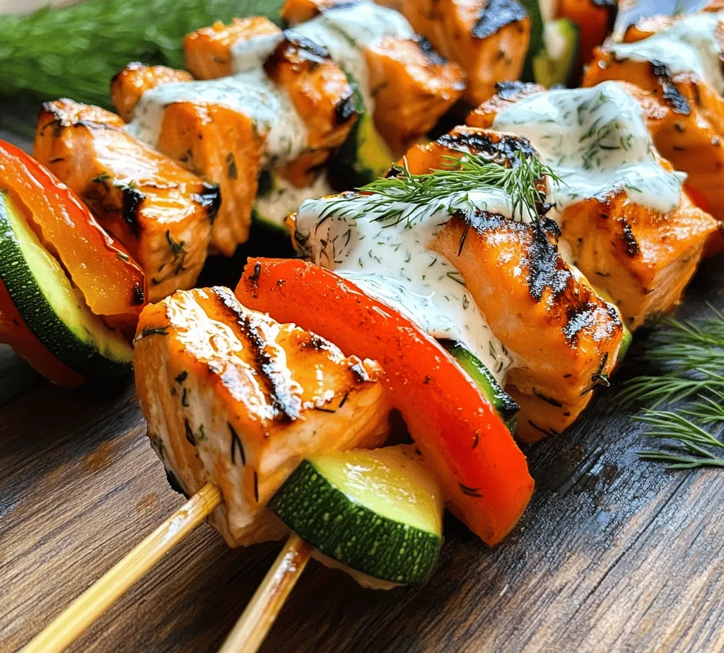 When it comes to grilling salmon skewers, the marinade can significantly influence the flavor profile of the dish. While the primary marinade for this recipe is a luscious combination of olive oil, lemon juice, garlic, and fresh herbs, there are plenty of alternative marinades and spices you can explore to keep your meals exciting. Here are a few suggestions: